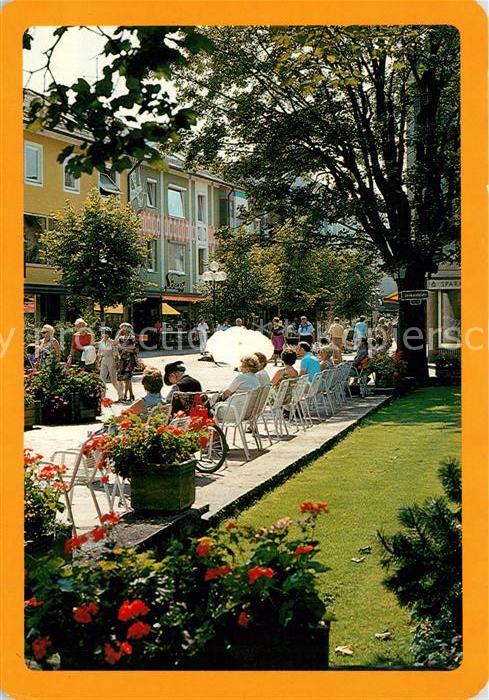 Bad Woerishofen Kurpromenade am Kneipp Denkmal