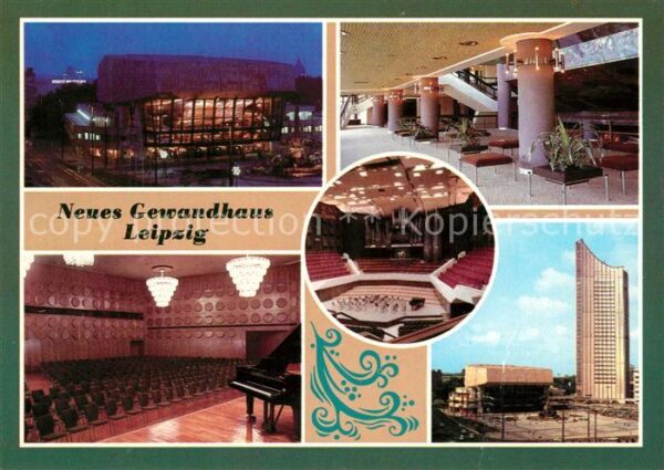 Leipzig Neues Gewandhaus Foyer Grosser Saal Hoc