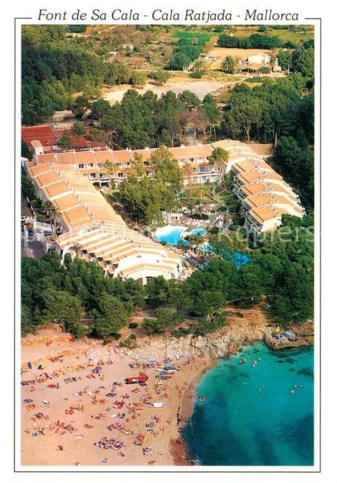 Cala Ratjada Mallorca Font de Sa Cala Playa vista area