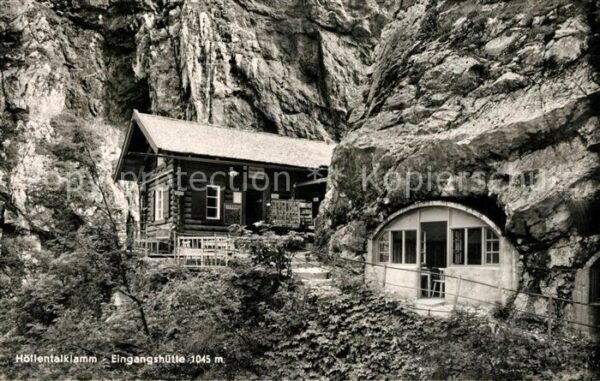 Garmisch-Partenkirchen Höllentalklamm Eingangshütte