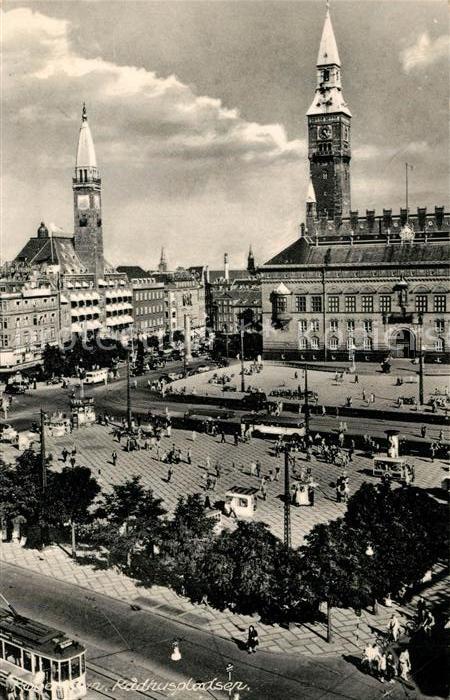 Copenhagen Kobenhavn Town Hall Square