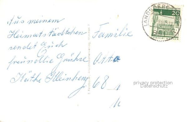 Landsberg Lech Lechbrücke Skulptur Stadttor Turm Schlo – Bild 2