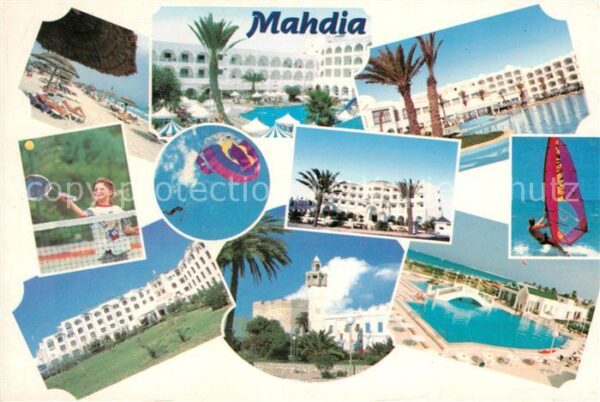 Mahdia Hotelanlage Swimming Pool Windsurfen Te