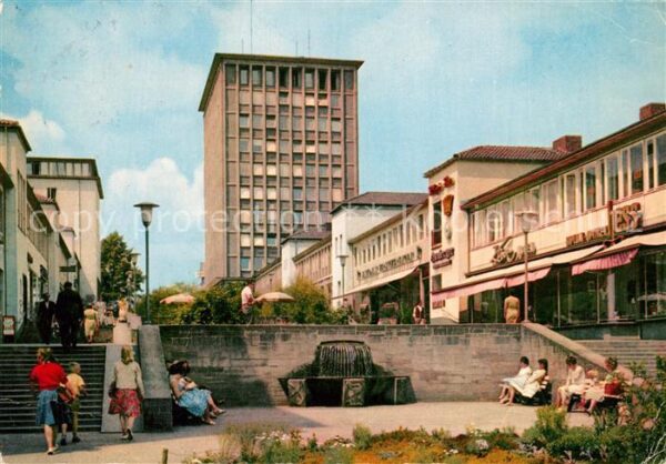 Kassel Treppenstrasse Hochhaus