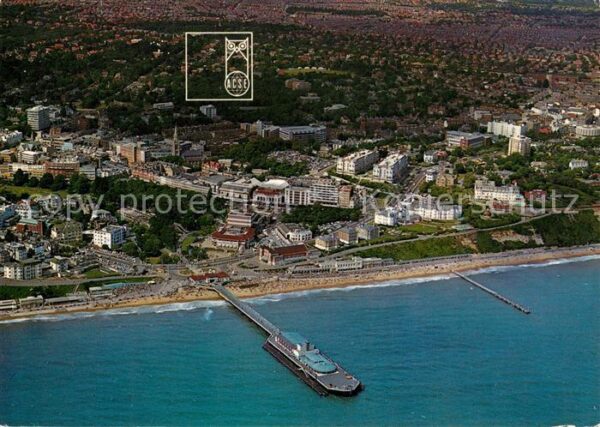 Bournemouth Seaside Resort on the South Coast aeria