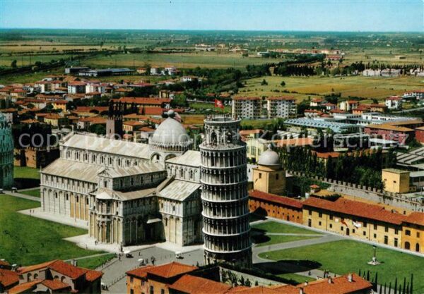 Pisa Piazza del Duomo Kathedrale Schiefer Tu
