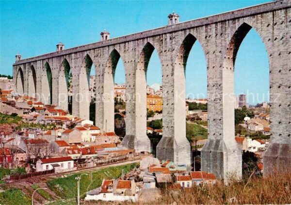 Lisboa Aqueduto das Aguas Livres Äquadukt