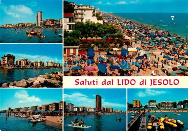 Jesolo Saluti dal Lido Spiaggia Strand