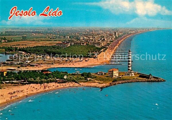 Jesolo Lido Fliegeraufnahme