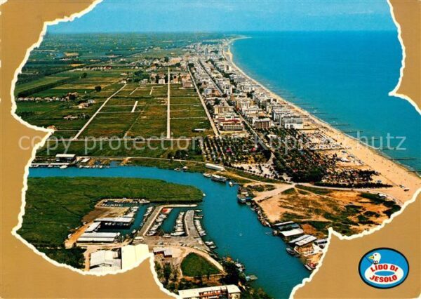 Lido di Jesolo Fliegeraufnahme