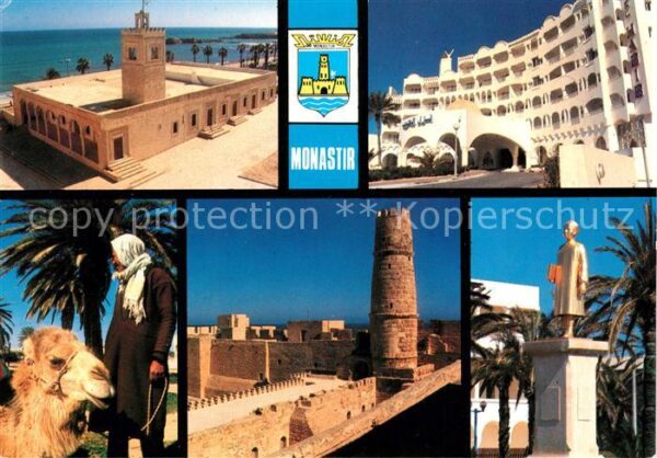 Monastir Hotel Habib Moschee Denkmal Statue Kame