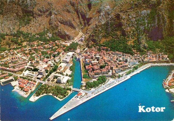Kotor Montenegro Fliegeraufnahme