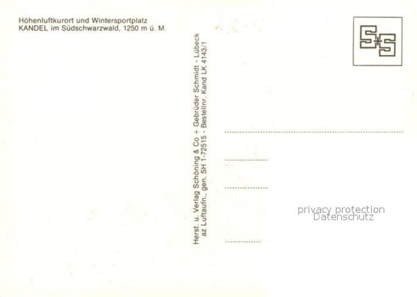 Kandel Breisgau Berghotel Schwarzwald Blick ins Rheinta – Bild 2