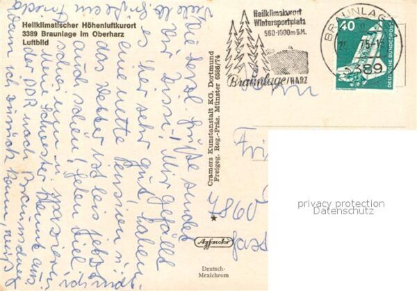 Braunlage Heilklimatischer Höhenluftkurort Fliege – Bild 2