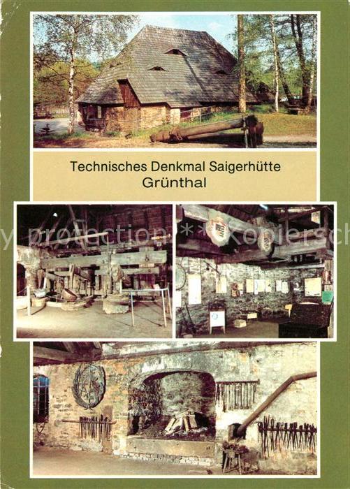 Gruenthal Olbernhau Technisches Denkmal Saigerhütte