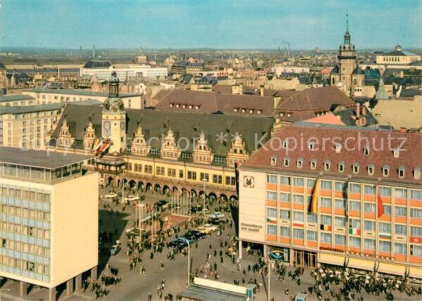 Leipzig Messehaus am Markt Altes Rathaus Messes
