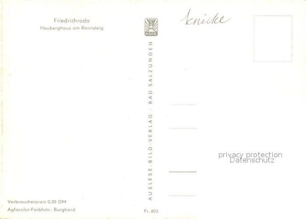 Friedrichroda Heuberghaus am Rennsteig – Bild 2