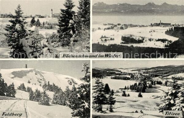 Hoechenschwand Feldberg Titisee Winterlandschaften