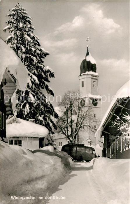 Hoechenschwand Winterzauber Kirche