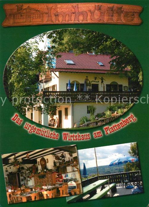 Kleinwallstadt Wirtshaus am Plattenberg Almhütte