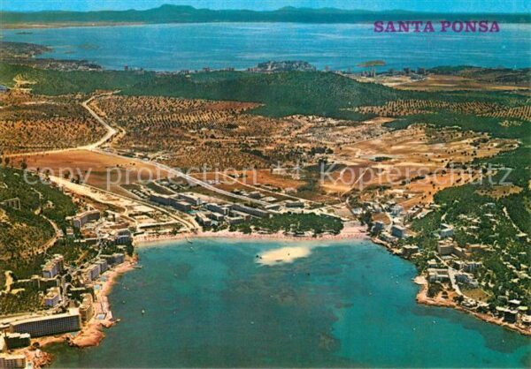 Santa Ponca Mallorca Islas Baleares Fliegeraufnahme