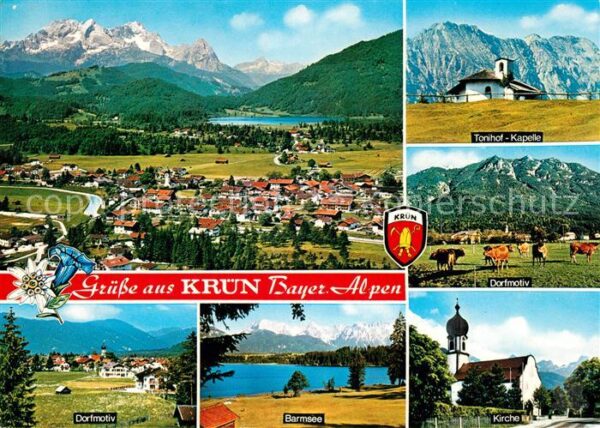 Kruen Panorama Tonihof Kapelle Barmsee Kirche