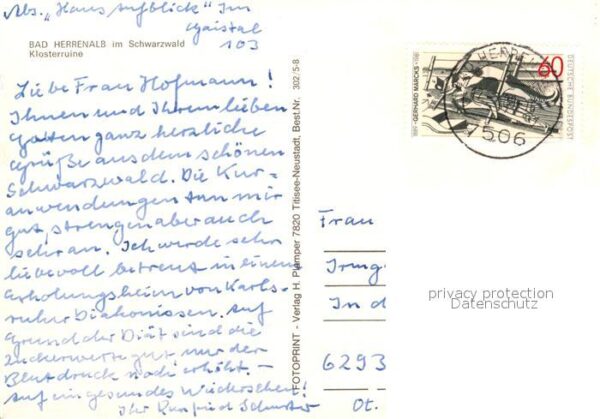 Herrenalb Bad Herrenalb Klosterruine – Bild 2