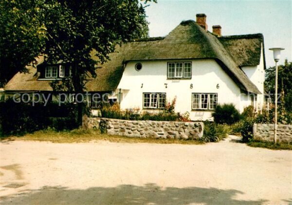 Keitum Sylt Altes Friesenhaus