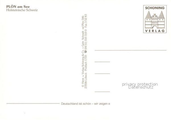 Ploen See Stadtansichten Schloss – Bild 2