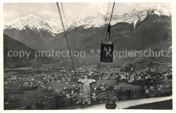 Seilbahn Haflinger Meran