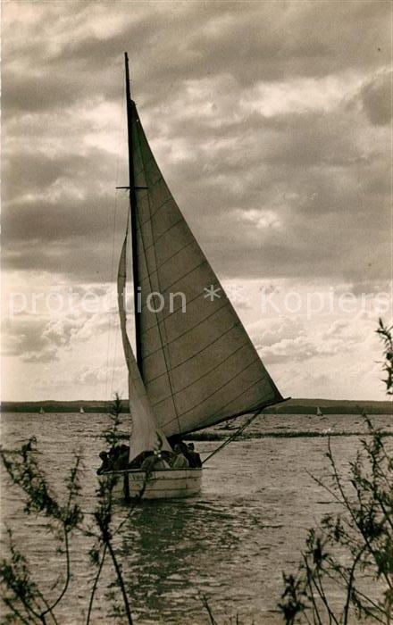 Segelboote Dümmersee