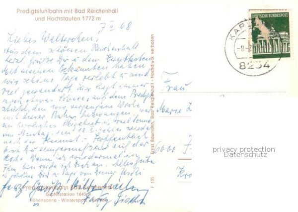 Seilbahn Predigtstuhl Bad Reichenhall Hochstaufe – Bild 2