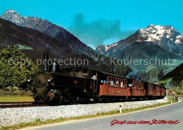 Lokomotive Zillertalbahn Grünberg