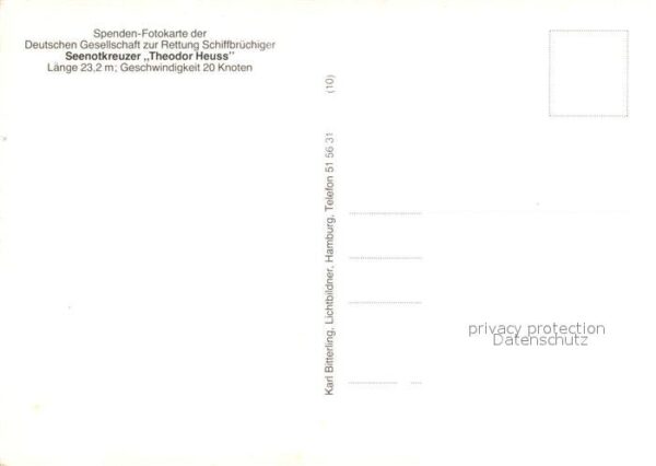 Motorboote Seenotkreuzer Theodor Heuss – Bild 2