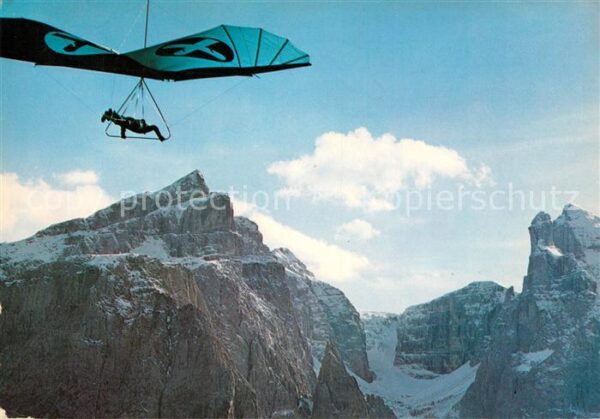 Drachenflug Alta Badia Dolomiti Gruppo Sella Val Me