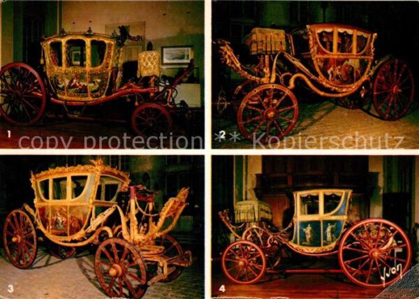 Pferdekutschen Chateau de Compiegne Musee de la Voitur