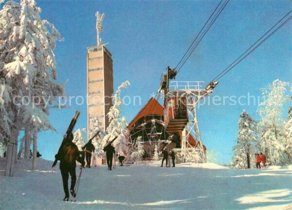 Seilbahn Fichtelberg Bergstation