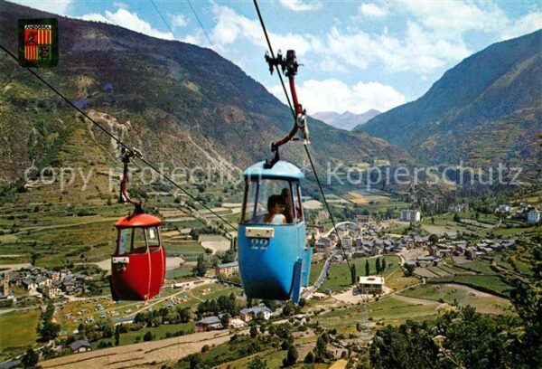 Seilbahn Valls d_Andorra Encamp