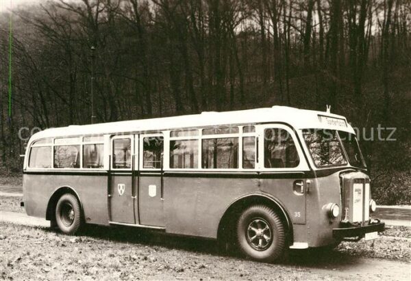 Autobus Omnibus Oldtimer 1937 Büssing-Trambus