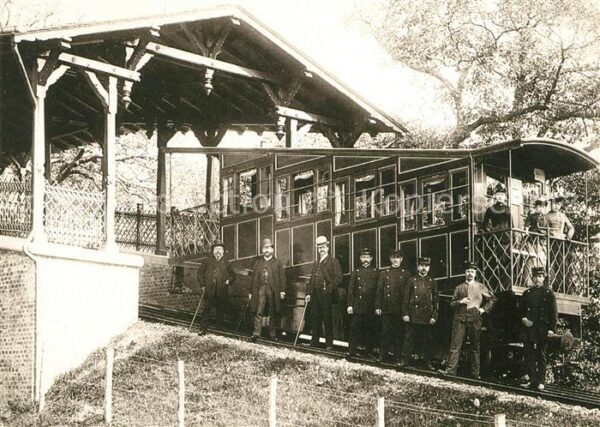 Nerobergbahn Tag der Eröffnung 1888