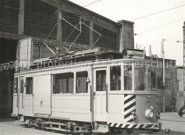Strassenbahn Hilfsgeräte-Triebwagen 68 Mainz