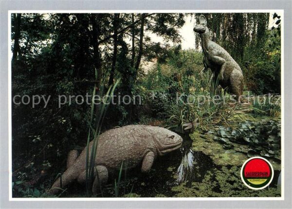 Dinosaurier Mastodonsaurus Corythosaurus Saurierpar