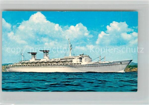 Schiffe Ships Navires T/n. Michelangelo e Raffaello