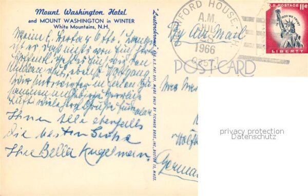 Mount Washington New Hampshire Mount Washington Hotel – Bild 2