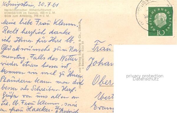 Koenigstein Taunus Fliegeraufnahme – Bild 2