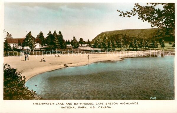 Cape Breton Lake Bathhouse Highlands-National-Park