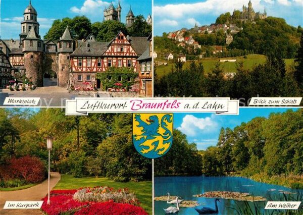 Braunfels Marktplatz Schloß Weiher Kurpark