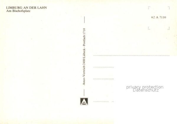 Limburg Lahn Bischofsplatz Fachwerk – Bild 2