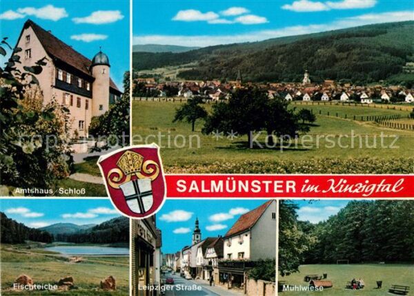 Salmuenster Bad Soden Amtshaus Schloß Fischteiche Leipziger-S
