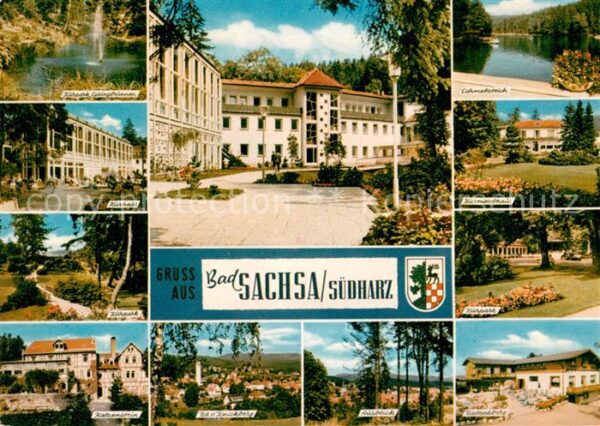 Bad Sachsa Harz Kurpark Kurhaus Katzenstein Knickberg S